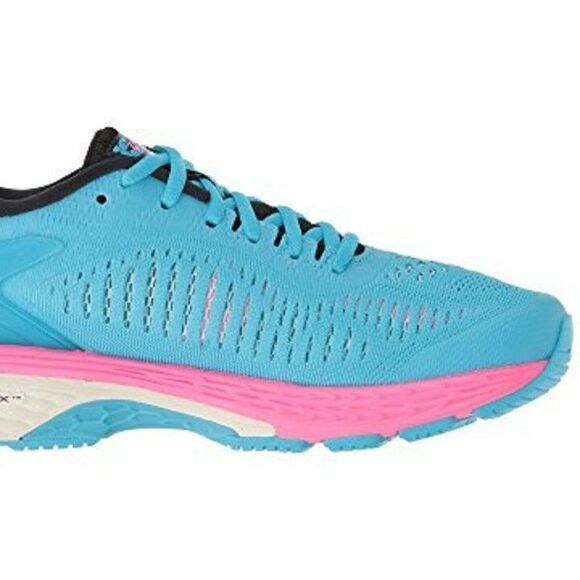 ASICS 1012A026.400 GEL-Kayano® 25 Wmn's (M) Aquarium/Black Mesh Running Shoes - Picture 5 of 11